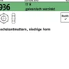 Sechskantmutter DIN 936 M10 17 H galv.verz. 100 Stück