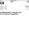Sechskantmutter DIN 936 M45x 1,5 14 H 1 Stück