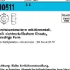Sechskantmutter ISO 10511 Klemmteil M10 A 4 500 Stück