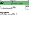 Senkschraube DIN 965 PH M5x 70-H 4.8 galv.verz. 200St.