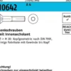 Senkschraube ISO 10642 Innensechskant M 20 x 60 A 4 25 Stück