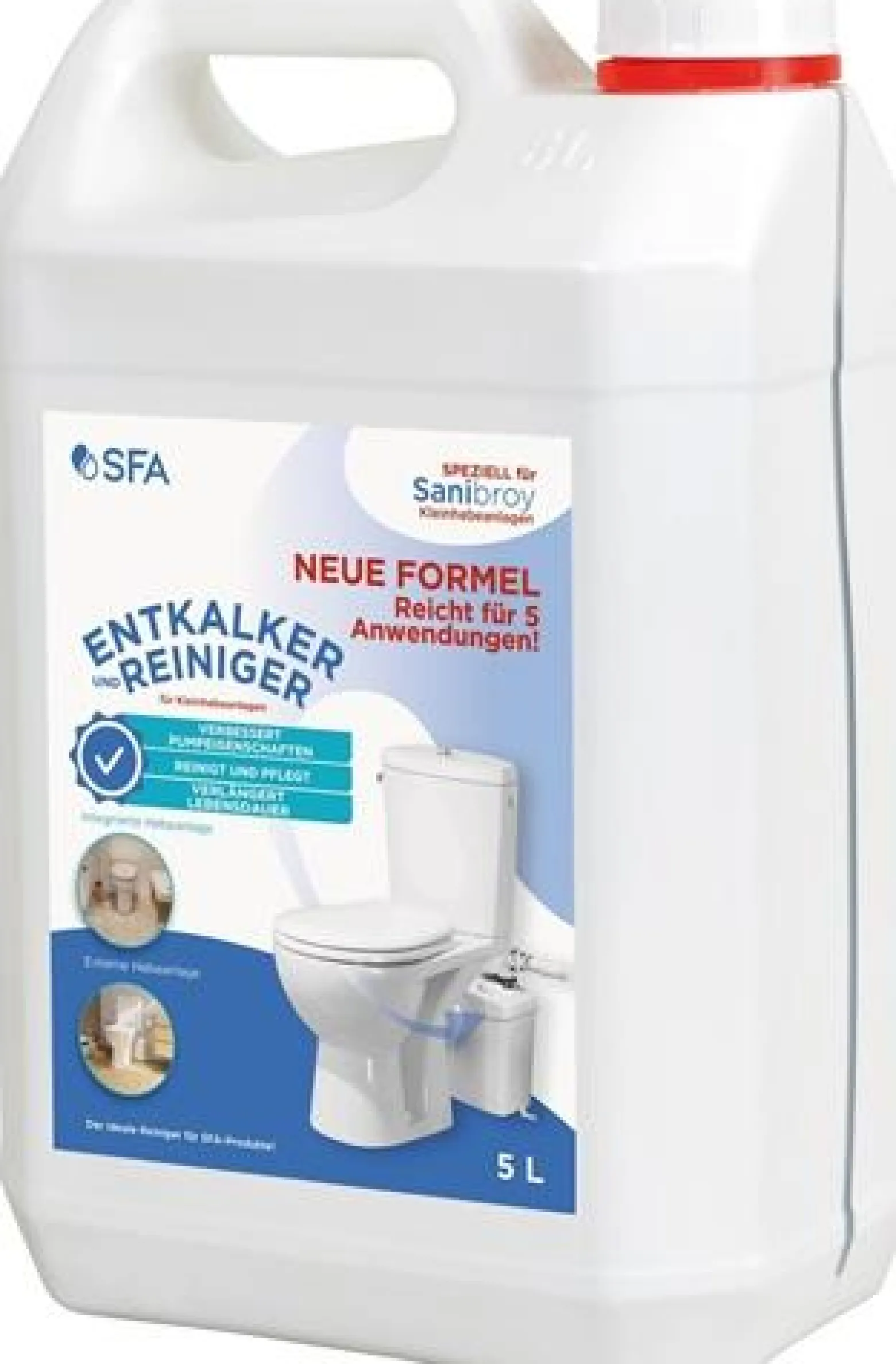 SFA Entkalker für Kleinhebeanlagen Kanister 5 l