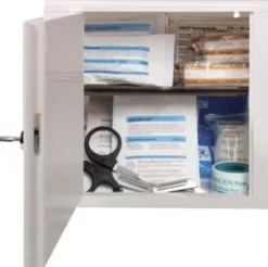 SÖHNGEN Erste Hilfe Schrank PICCOLO 5001024 DIN 13157 gefüllt weiß