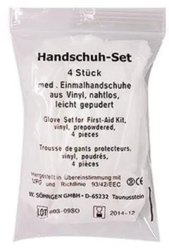 SÖHNGEN Handschuh-Set 1010073 groß Vinyl 4 St./Pack.