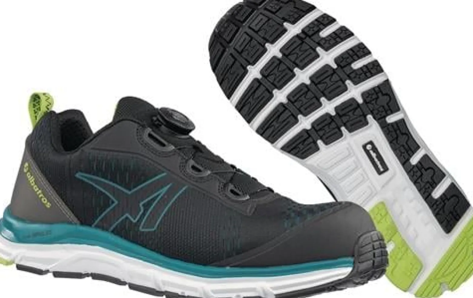 Sicherheitsschuh AER55 IMPULSE LOW Gr.43 schwarz/blau S1P ESD HRO SRA EN20345