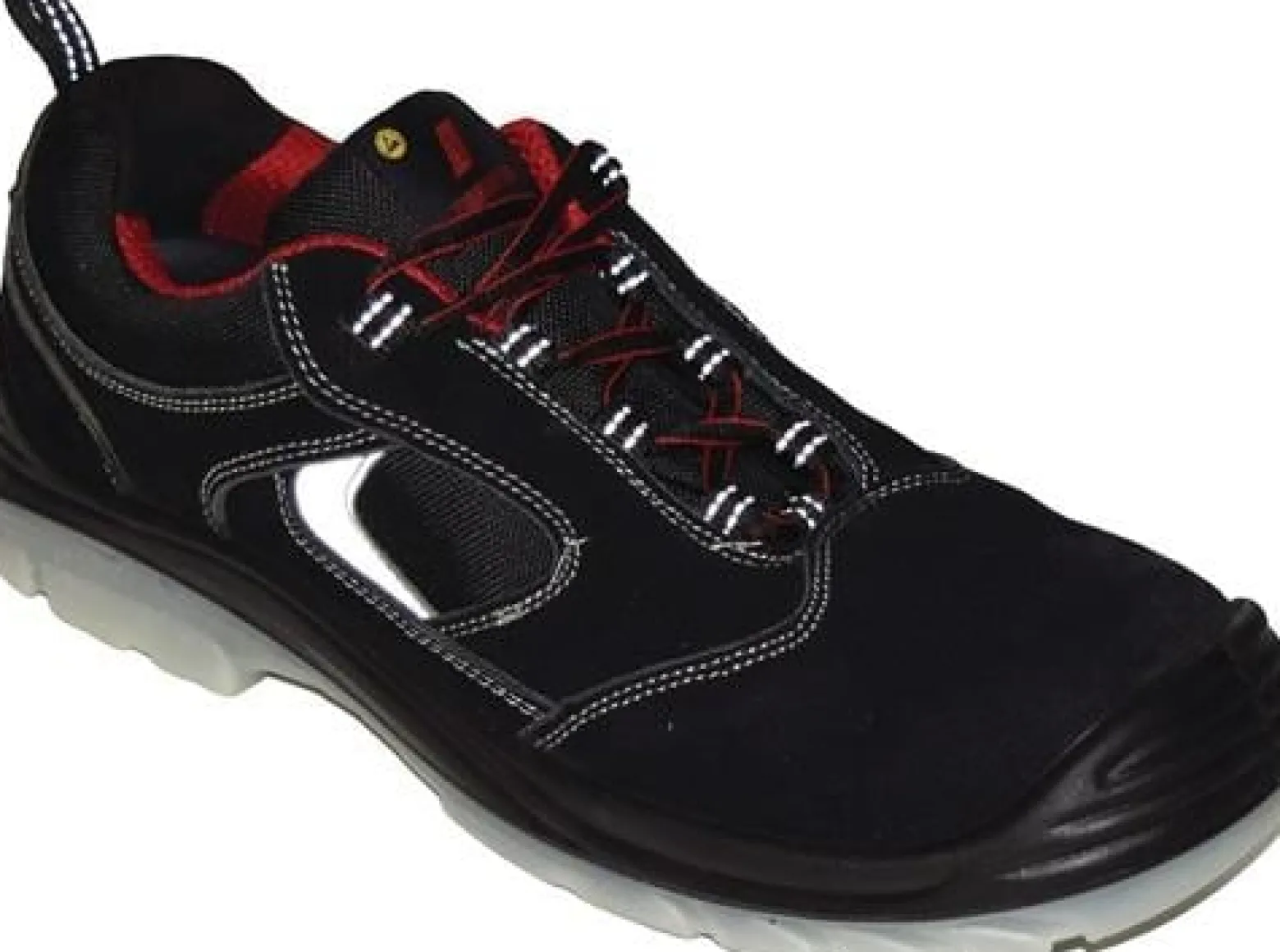 Sicherheitsschuh EASY STEP Gr.44 W.11 schwarz S1P SRC EN20345 Leder NITRAS
