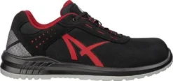 Sicherheitsschuh GRID LOW Gr.45 W.11 schwarz/rot S3 SRC EN ISO 20345:2011