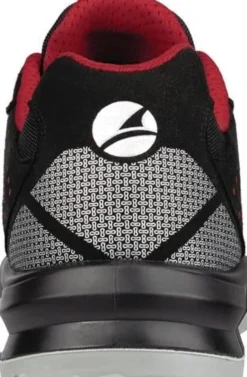 Sicherheitsschuh GRID LOW Gr.45 W.11 schwarz/rot S3 SRC EN ISO 20345:2011