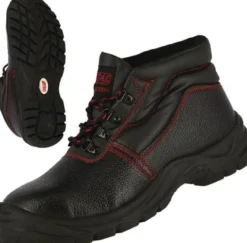 Sicherheitsstiefel BASIC STEP MID Gr.42 schwarz S3 SRC EN20345 Volleder NITRAS