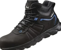 Sicherheitsstiefel Mathi Gr.41 schwarz/blau S3 SRC EN20345 Leder WICA