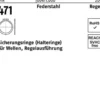 Sicherungsring DIN 471 138 x 4 Federstahl Regelausführung 25 Stück