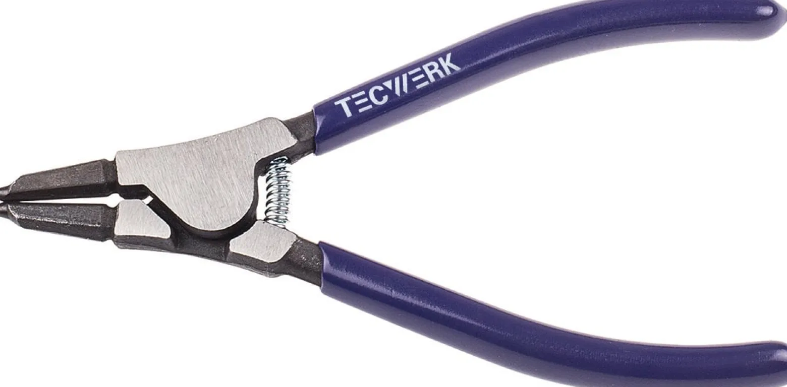 Sicherungsringzange A 2 f.Wellen D.19-60mm pol.TECWERK