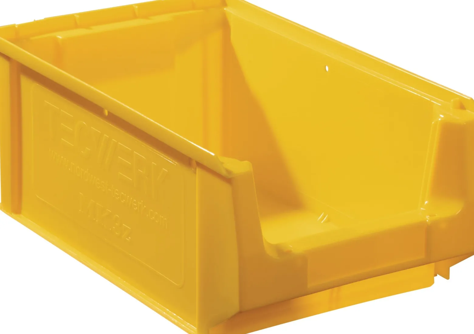 Sichtlagerkasten L350/300xB210xH140mm PE gelb TECWERK
