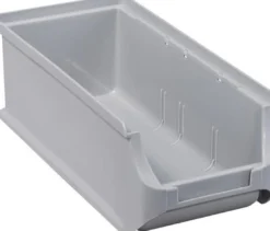 Sichtlagerkasten Profi-Plus L215xB102xH75mm PP grau ALLIT