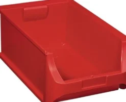 Sichtlagerkasten Profi-Plus L500xB310xH200mm PP rot ALLIT