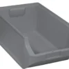 Sichtlagerkasten ProfiPlus L500xB310xH200mm PP grau stapelbar ALLIT