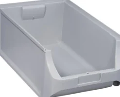 Sichtlagerkasten Profi-Plus L500xB310xH200mm PP grau ALLIT