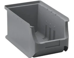 Sichtlagerkasten ProfiPlus L235xB150xH125mm PP grau stapelbar ALLIT