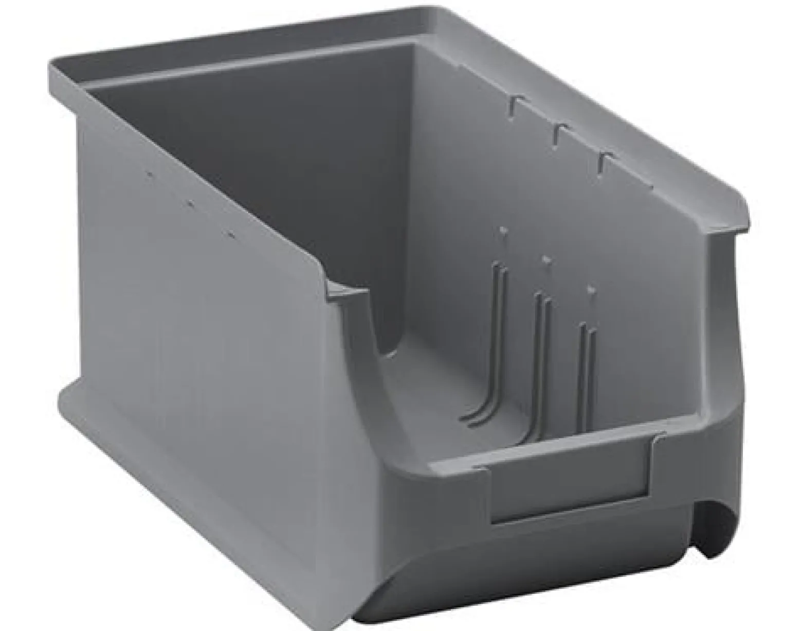 Sichtlagerkasten ProfiPlus L235xB150xH125mm PP grau stapelbar ALLIT