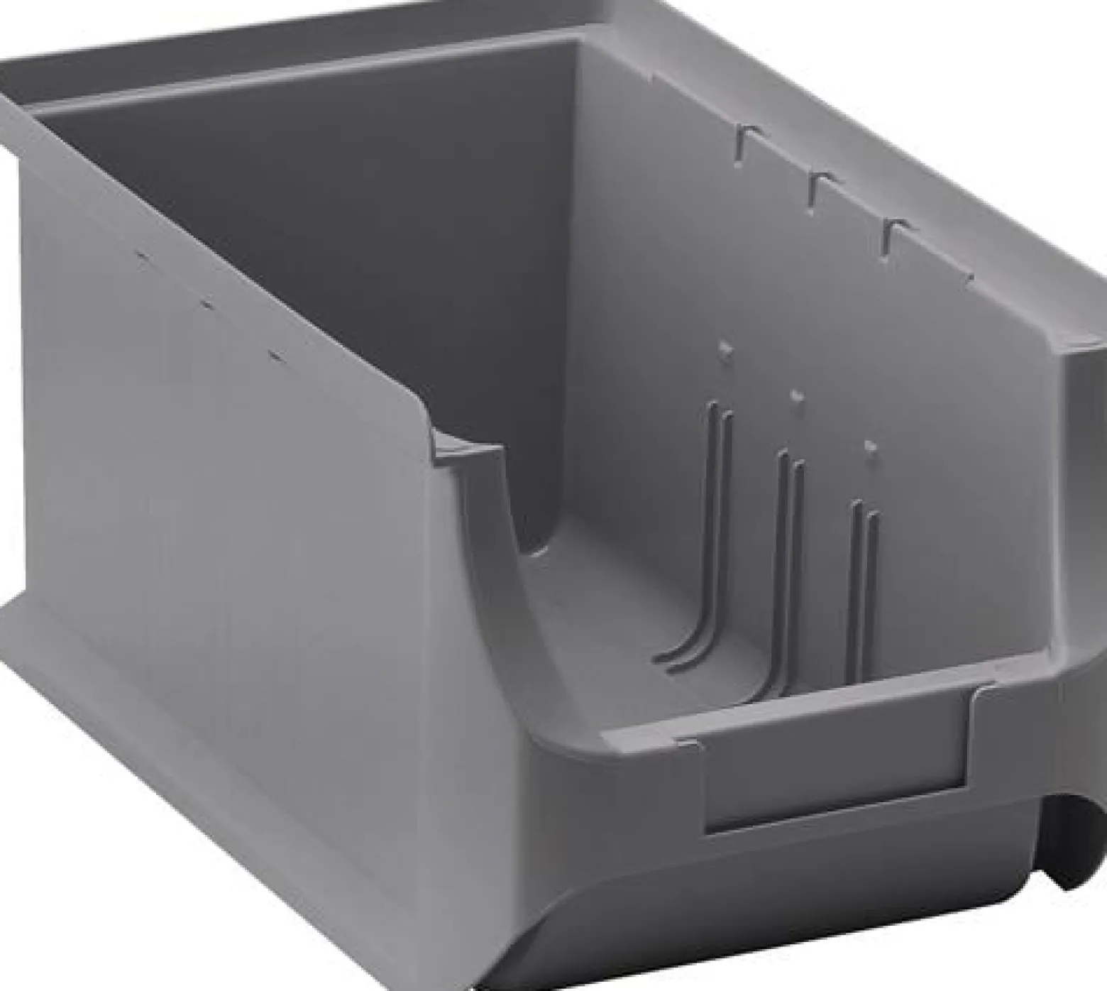 Sichtlagerkasten ProfiPlus L235xB150xH125mm PP grau stapelbar ALLIT