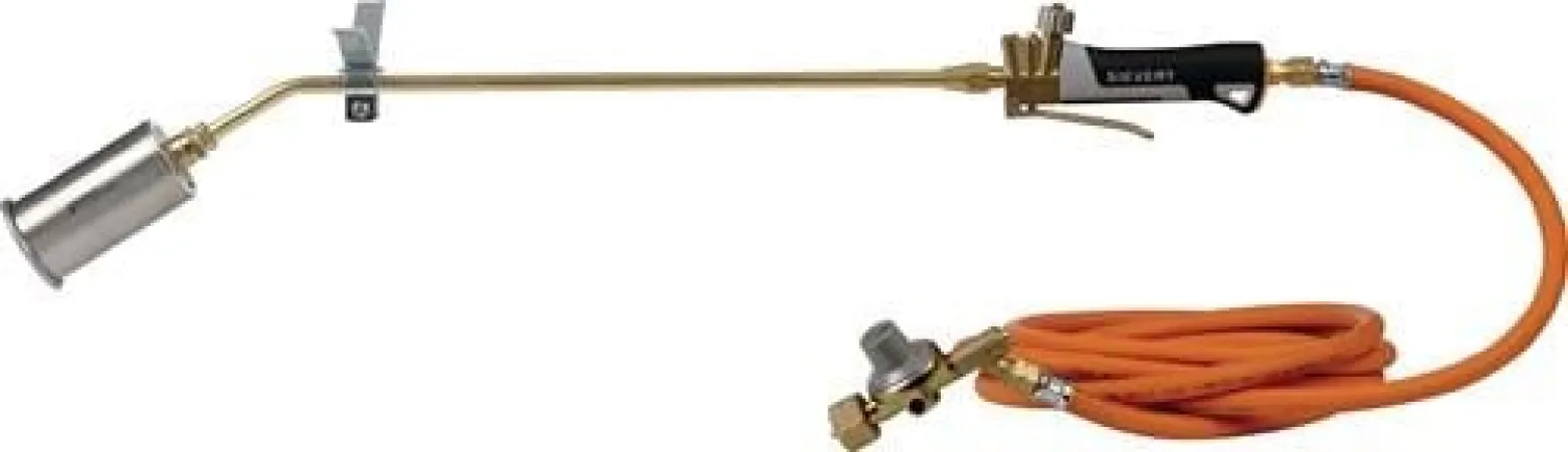 SIEVERT Propananwärmbrennerset HSB 3460-60/850 mm mit Druckminderer manuelle Zündung - 766305