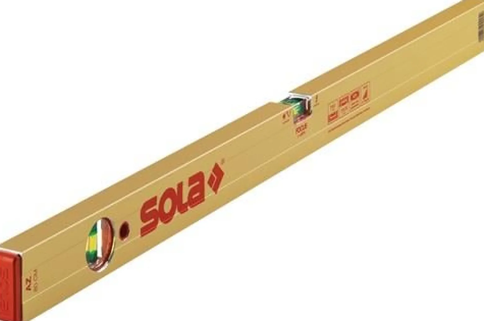 SOLA Wasserwaage AZ 40cm Alu.gold 0,5 mm/m - 1160501