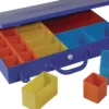 Sortimentskasten B438xT342xH70mm 23 Fächer blau blau TECWERK