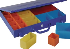Sortimentskasten B438xT342xH70mm 23 Fächer blau blau TECWERK
