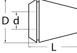 Spannzange Typ ER 32/470 E Spann-D.2mm TECWERK