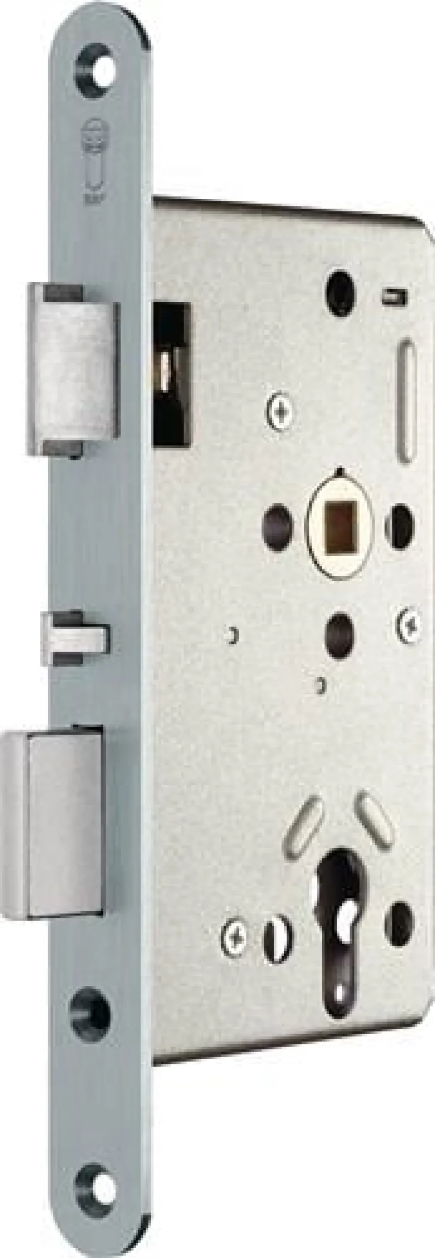 SSF Panik-Einsteckschloss Ser.21 APK Fkt.E rd 20/65/72/8mm DIN re.VA selbstverr - A2101K5L/502RD KL