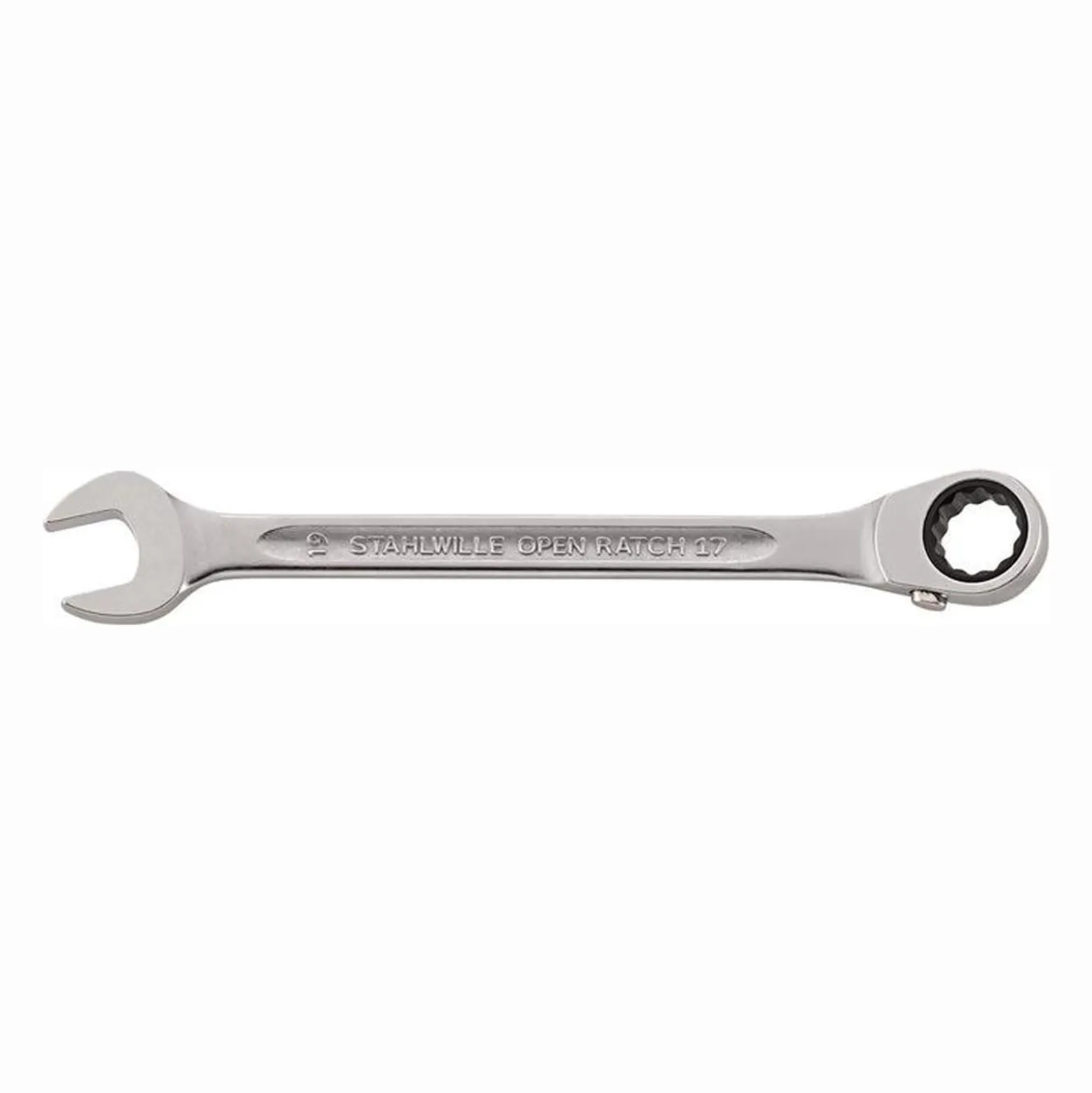 Stahlwille Maulringratschenschlüssel 17 SW 10 mm 158 mm - 41171010