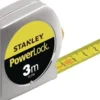 STANLEY Taschenrollbandmaß PowerLock L.3m B.12,7mm mm/cm EG II Metall Automatic SB - 0-33-218