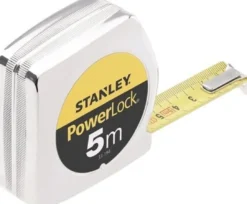 STANLEY Taschenrollbandmaß PowerLock L.5m B.19mm mm/cm EG II Ku.Clip lose - 1-33-194