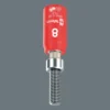 Steckschlüsseleinsatz 8740 A VDE HF 1/4 Zoll SW 8mm L.47mm WERA