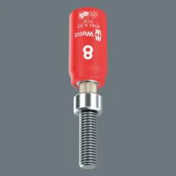 Steckschlüsseleinsatz 8740 A VDE HF 1/4 Zoll SW 8mm L.47mm WERA