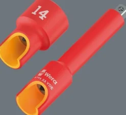 Steckschlüsseleinsatz 8790 A VDE 1/4 Zoll SW 7mm L.41mm WERA