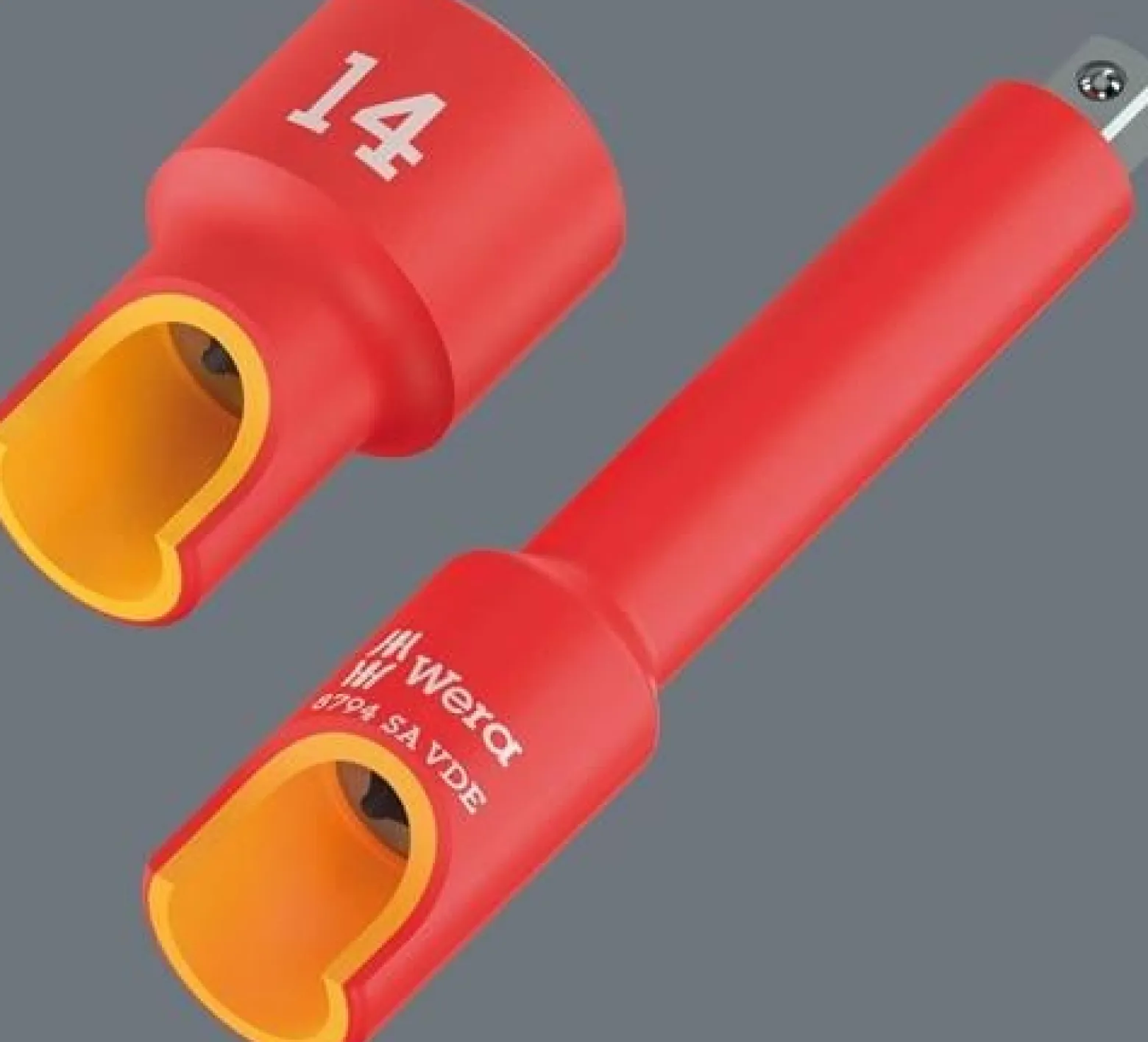 Steckschlüsseleinsatz 8790 A VDE 1/4 Zoll SW 4mm L.41mm WERA