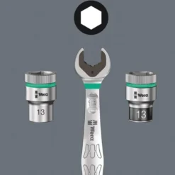 Steckschlüsseleinsatz 8790 B Impaktor Deep 3/8 Zoll 16mm L.63mm WERA