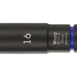 Steckschlüsseleinsatz 8790 B Impaktor Deep 3/8 Zoll 16mm L.63mm WERA