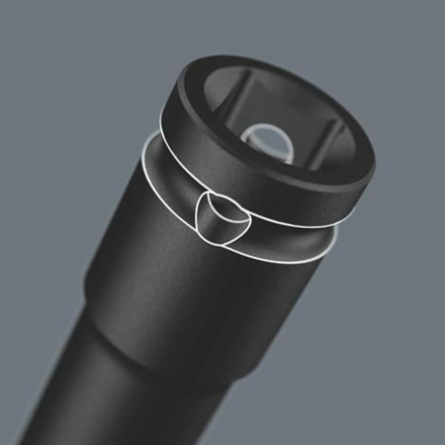 Steckschlüsseleinsatz 8790 B Impaktor Deep 3/8 Zoll 16mm L.63mm WERA