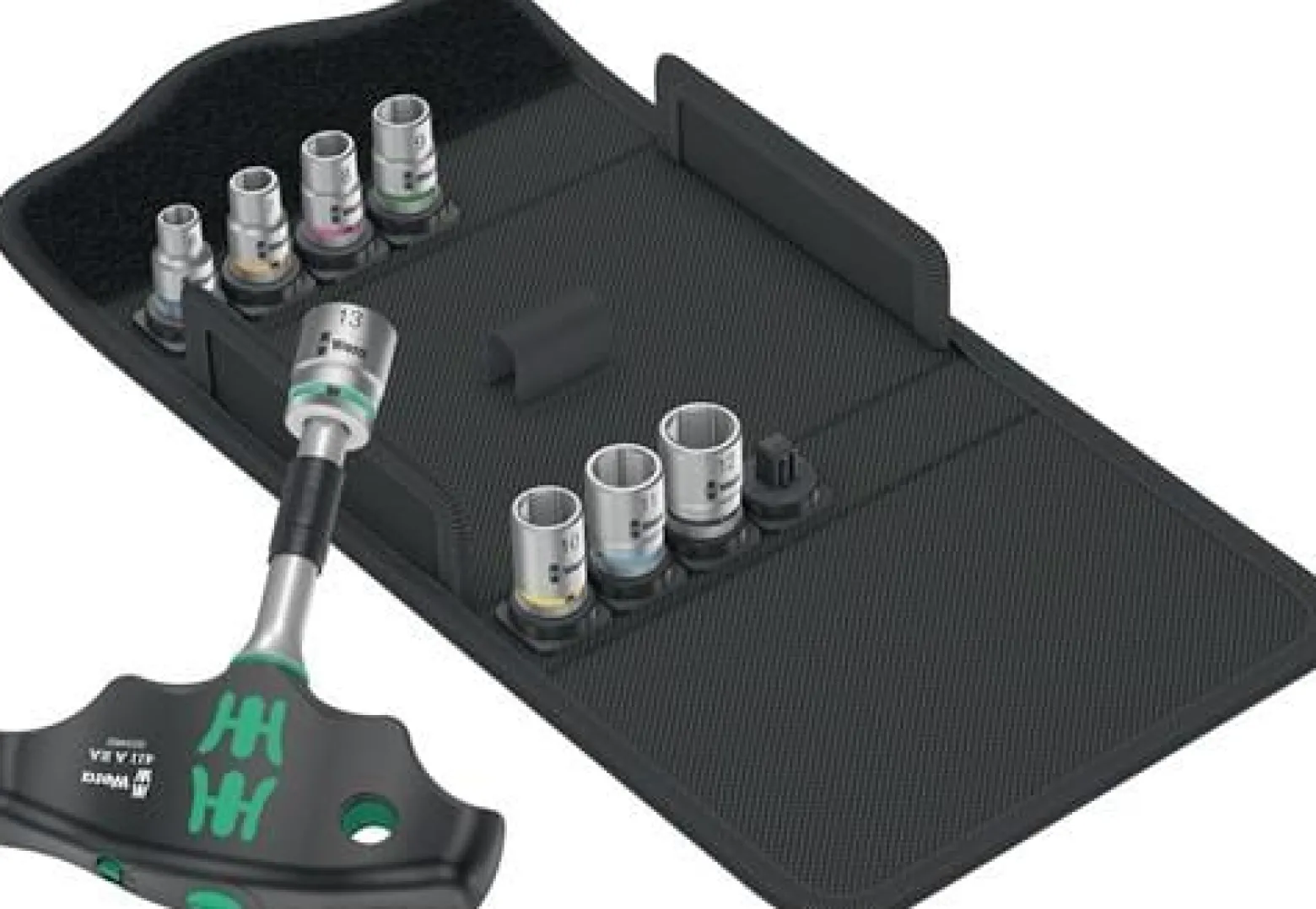 Steckschlüsselsatz KK 400 RA Set 2 9-tlg.1/4 Zoll Z.80 WERA