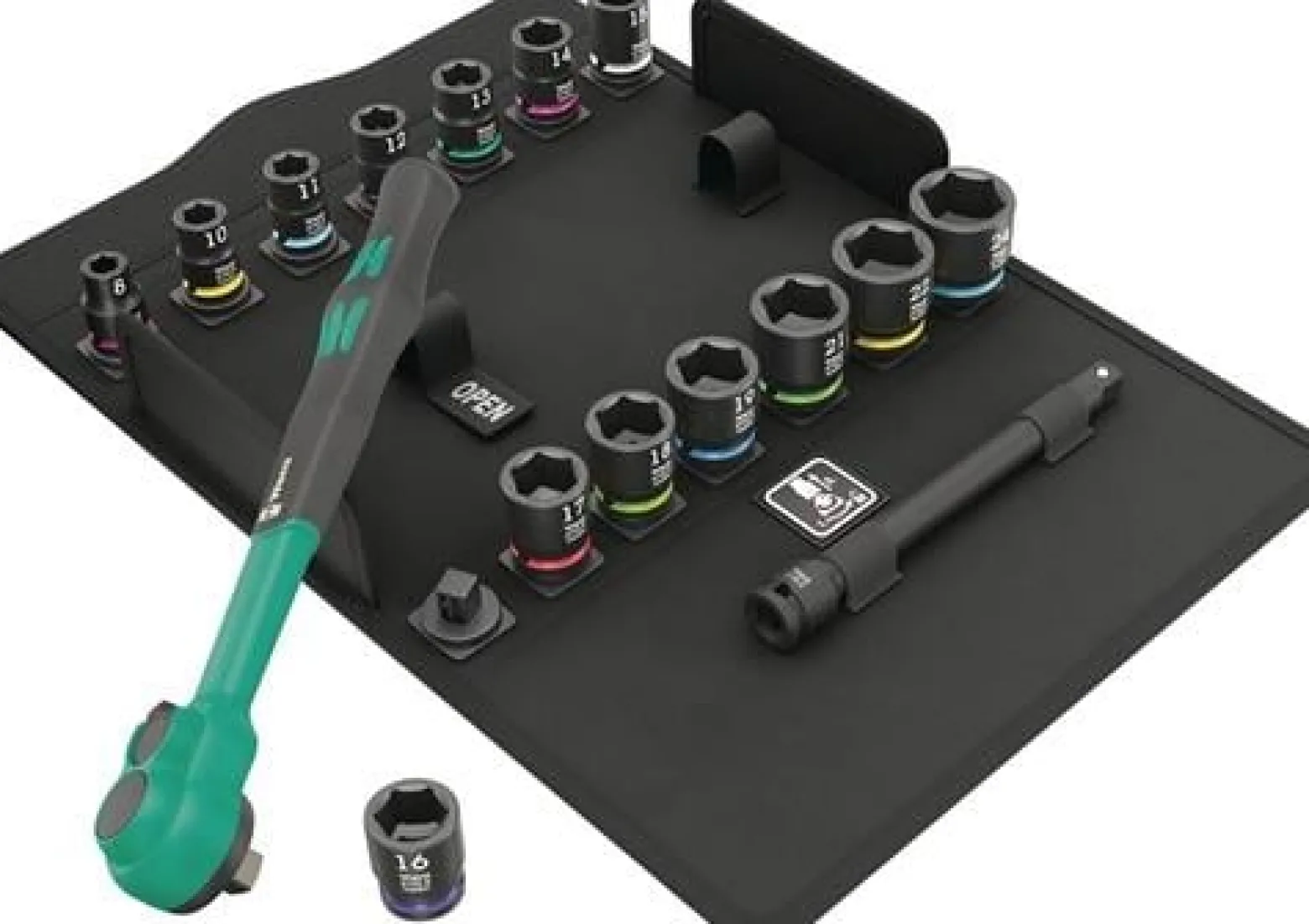 Steckschlüsselsatz 8100 SB 12 16-tlg.3/8 Zoll Z.80 WERA