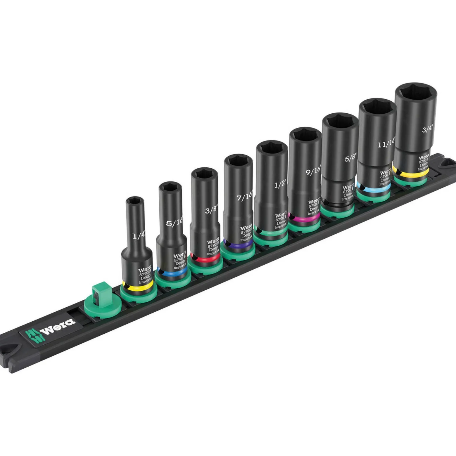 Steckschlüsselsatz 9661 9-tlg.WERA