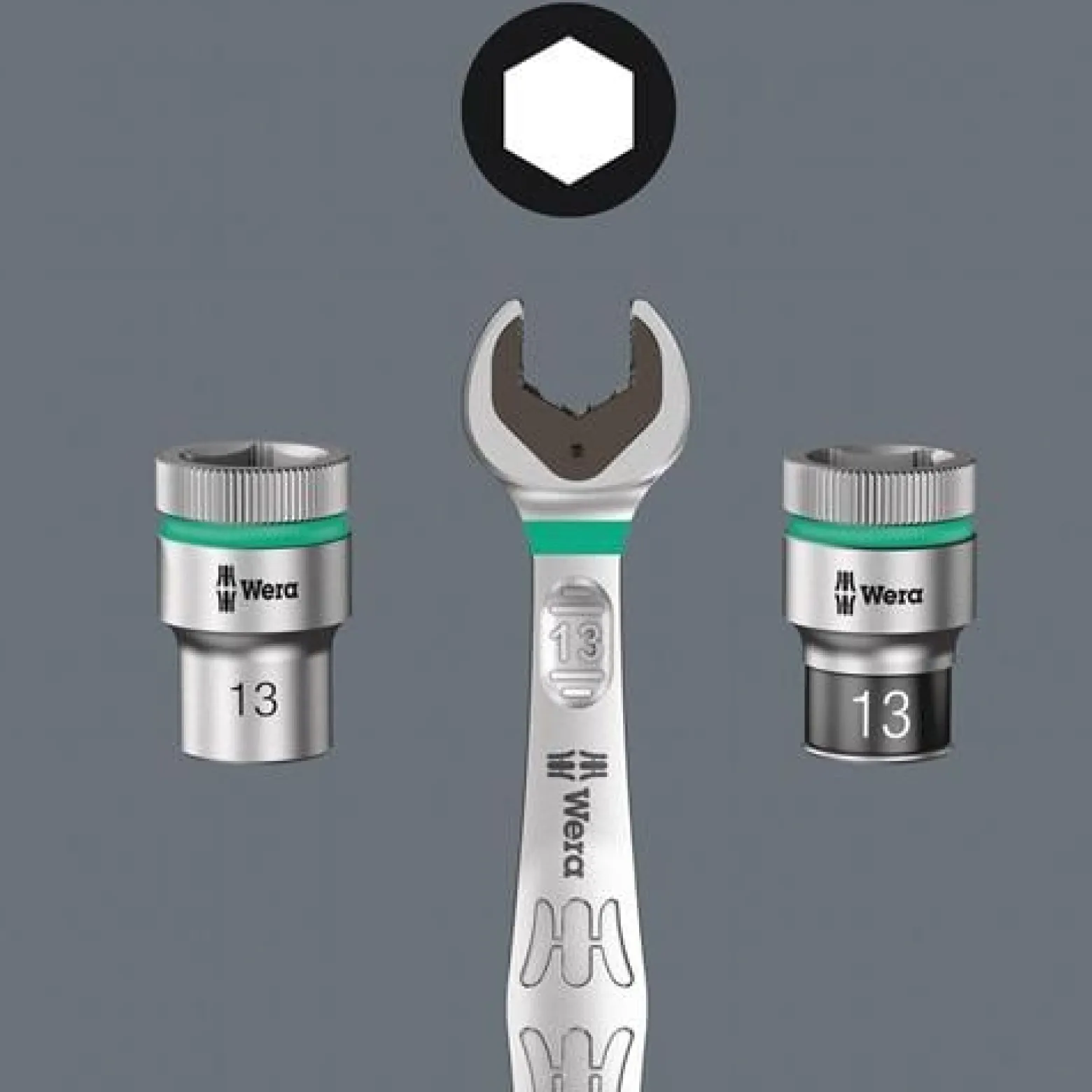 Steckschlüsselsatz 9661 9-tlg.WERA