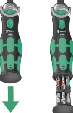 Steckschlüsselsatz 8009 Zyklop Pocket Set 2 19-tlg.3/8Zoll+1/4 Zoll Z.72 WERA