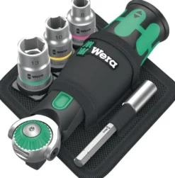 Steckschlüsselsatz 8009 Zyklop Pocket Set 2 19-tlg.3/8Zoll+1/4 Zoll Z.72 WERA