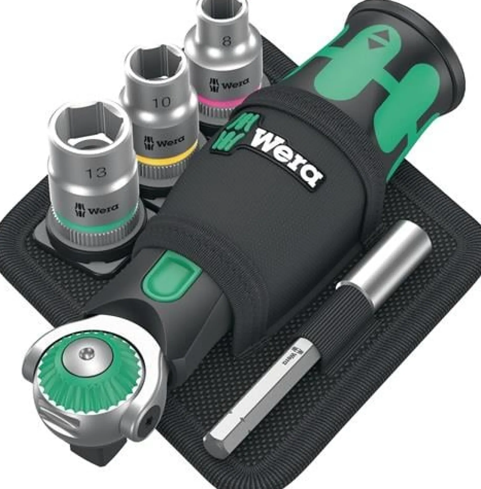 Steckschlüsselsatz 8009 Zyklop Pocket Set 2 19-tlg.3/8Zoll+1/4 Zoll Z.72 WERA