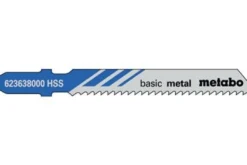 Stichsägeblätter classic Nutz-L.51mm Zahnteilung2mm HSS gefr. gewellt 5St.