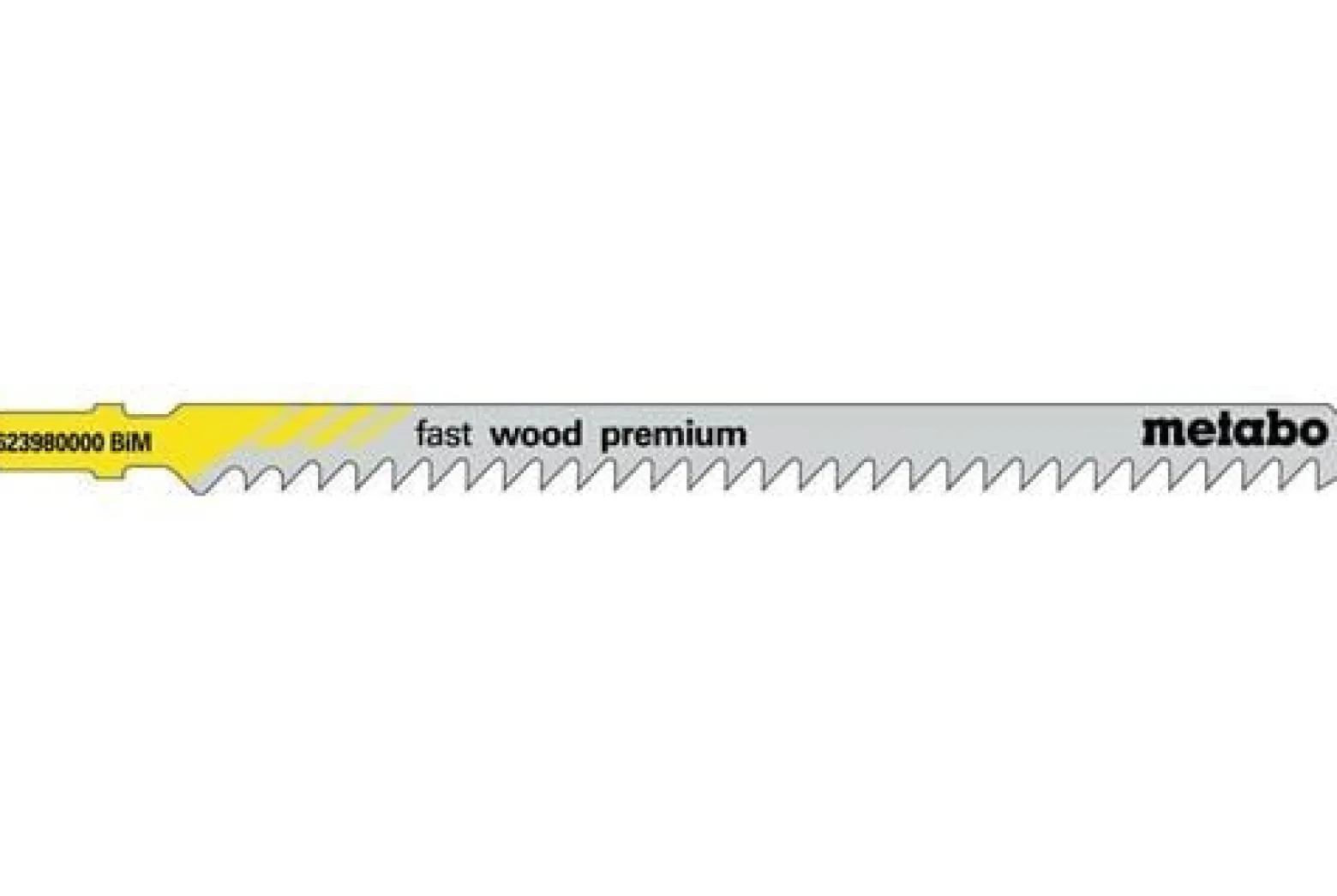 Stichsägeblätter fast wood premium Nutz-L.126mm Zahnt4mm BiM geschl.geschr. 5St.
