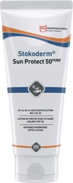 STOKO UV-Hautschutzcreme Stokoderm Sun Protect 50 PURE 100 ml unparfümiert Tube - SPC100ML